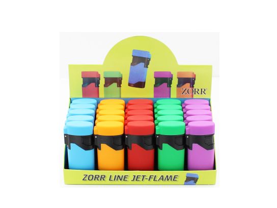 Accendini JetFlame Rubber-Plastic ZORR Accendini JetFlame Rubber-Plastic ZORR